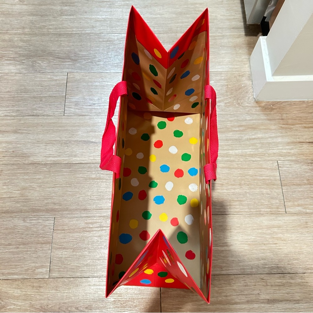 Louis Vuitton Red Multicolor Dot Bag - Picture 2 of 4